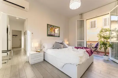 Letto o letti in una camera di Hidden Nest