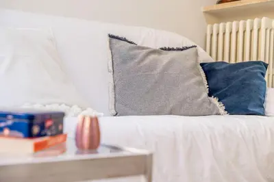 Letto o letti in una camera di Hidden Nest