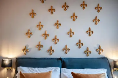 Letto o letti in una camera di Pilastri - Flo Apartments