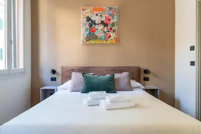 Letto o letti in una camera di Oltrarno Deluxe, Florence