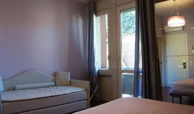 Letto o letti in una camera di B&B Terrazza Belfiore