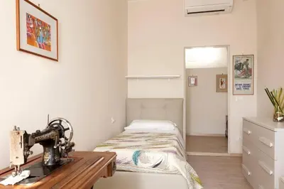 Letto o letti in una camera di Lovely Apartment With Stunning View