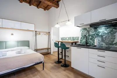 Cucina o angolo cottura di GuestHost - Sweet Faenza - San Lorenzo Lovely Nest