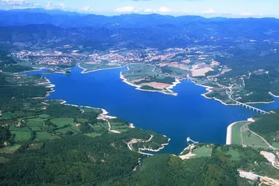 Paesaggio naturale nelle vicinanze della casa vacanze