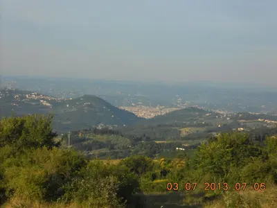 Paesaggio naturale nelle vicinanze della casa vacanze