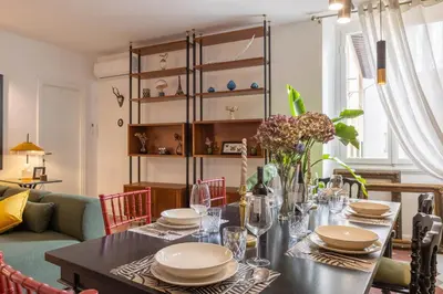 Area soggiorno di Santa Croce Luxury Apartment