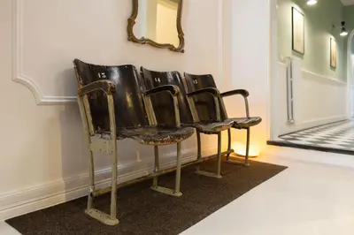 Area soggiorno di Santa Croce Luxury Apartment