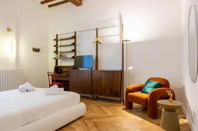 Letto o letti in una camera di Santa Croce Luxury Apartment