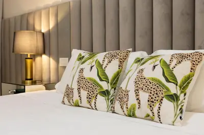 Letto o letti in una camera di Calzaiuoli Private House Silver