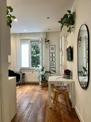 TV o dispositivi per l'intrattenimento presso Magnolia 84 Apartment
