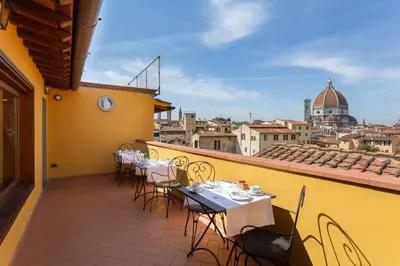 Balcone o terrazza di Palazzo Graziani