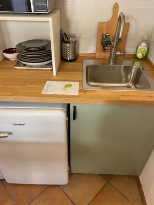 Cucina o angolo cottura di Casa Luna