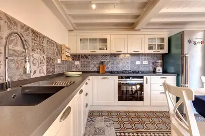 Cucina o angolo cottura di La Sinagoga Suite
