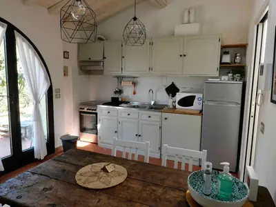 Cucina o angolo cottura di Gigallino in campagna, a due passi da Firenze