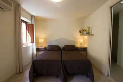 Letto o letti in una camera di Santa Reparata Loft - Florence