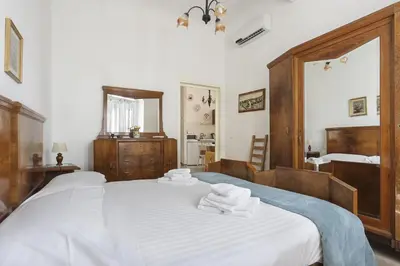 Letto o letti in una camera di Le Grazie Suite 2 in Florence