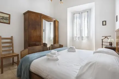 Letto o letti in una camera di Le Grazie Suite 2 in Florence