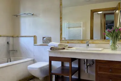 Bagno di Suite Luna at Villa Santa Lucia Nuova