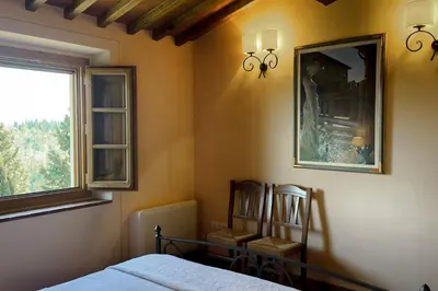 Letto o letti in una camera di Suite La Sorgente at Villa Santa Lucia Nuova