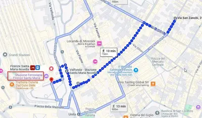 Planimetria di Stanza Centrale a Firenze - Rodolfo