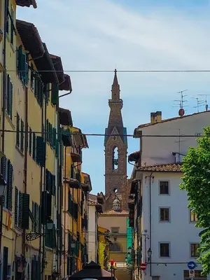 Vista generica su Firenze o vista sulla città dall'interno dell'appartamento