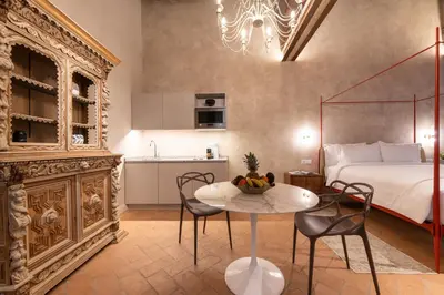 Cucina o angolo cottura di Palazzo Doni by Florence Art Apartments