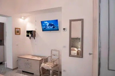 TV o dispositivi per l'intrattenimento presso Lanza Apartment by Mamo Florence