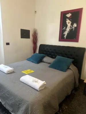 Letto o letti in una camera di Urban AD