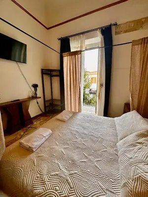 Letto o letti in una camera di Urban AD