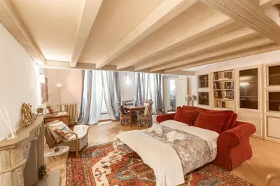 Letto o letti in una camera di Elegant Loft Serragli