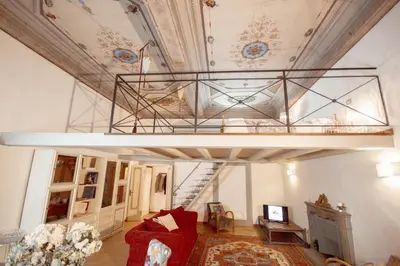 TV o dispositivi per l'intrattenimento presso Elegant Loft Serragli