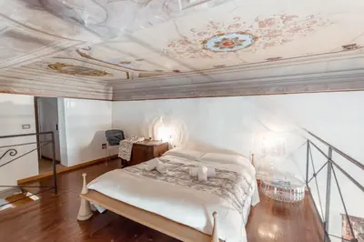 Letto o letti in una camera di Elegant Loft Serragli