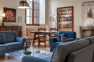 Area soggiorno di Dimora Savelli - Sweet Dreams in Florence