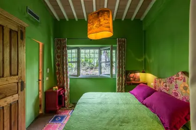 Letto o letti in una camera di Settignano Tuscany Homes