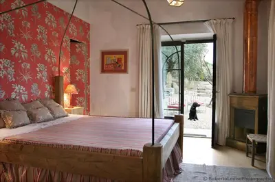 Letto o letti in una camera di Settignano Tuscany Homes
