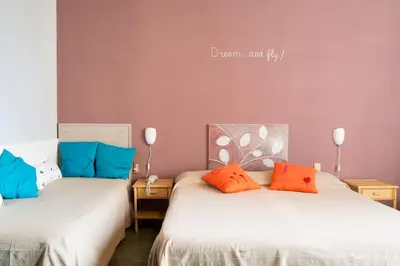 Letto o letti in una camera di Hotel Panorama