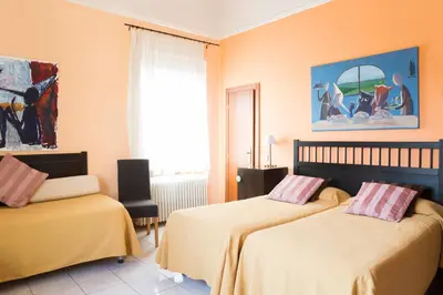 Letto o letti in una camera di Hotel Panorama