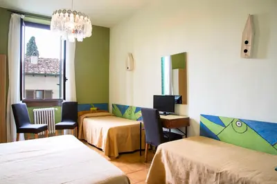Letto o letti in una camera di Hotel Panorama