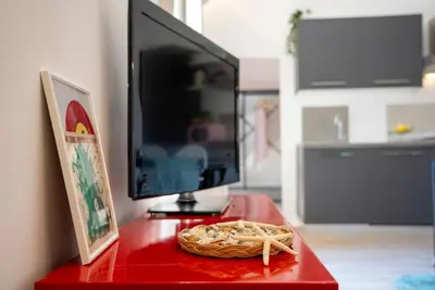 TV o dispositivi per l'intrattenimento presso Macci Apartment Santa Croce