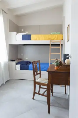 Letto o letti in una camera di Pitti Flats Serragli