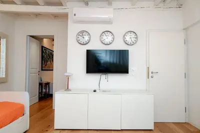 TV o dispositivi per l'intrattenimento presso Borgo San Frediano Apartments Lab & Suite