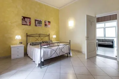 Letto o letti in una camera di Maison du Soleil