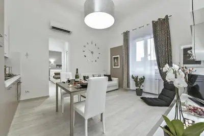 Area soggiorno di Accademia Apartment