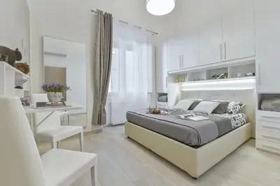 Letto o letti in una camera di Accademia Apartment