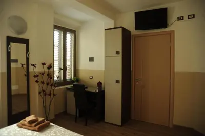 TV o dispositivi per l'intrattenimento presso Guesthouse Buonarroti Florence