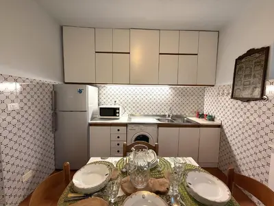Cucina o angolo cottura di LUNA in Villa Storica, Garden and Parking, Lastrico Solare Esclusivo, Tramvia T1 Centro-Careggi