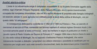 Planimetria di LUNA in Villa Storica, Garden and Parking, Lastrico Solare Esclusivo, Tramvia T1 Centro-Careggi