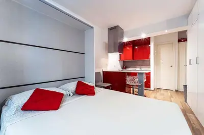 Letto o letti in una camera di Ponte Vecchio Flat