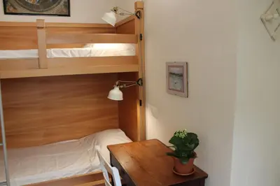 Letto o letti in una camera di Antica Vigna in Santa Croce