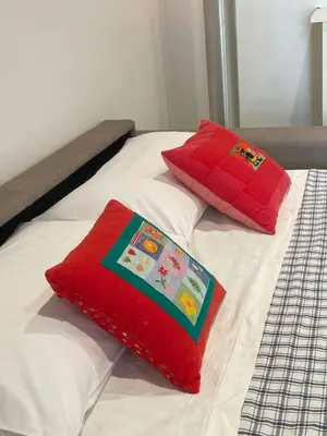 Letto o letti in una camera di Michelangiolo Appartment